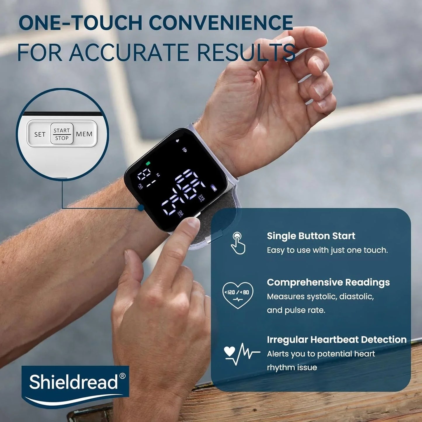 Rechargeable Blood Pressure Monitor