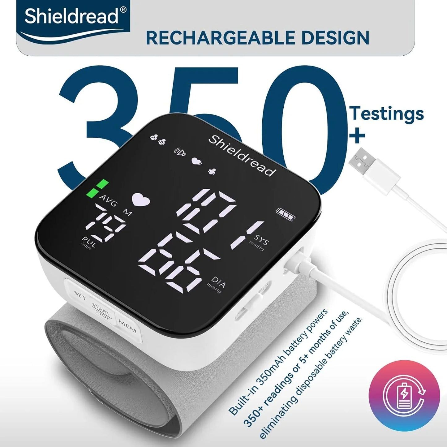 Rechargeable Blood Pressure Monitor