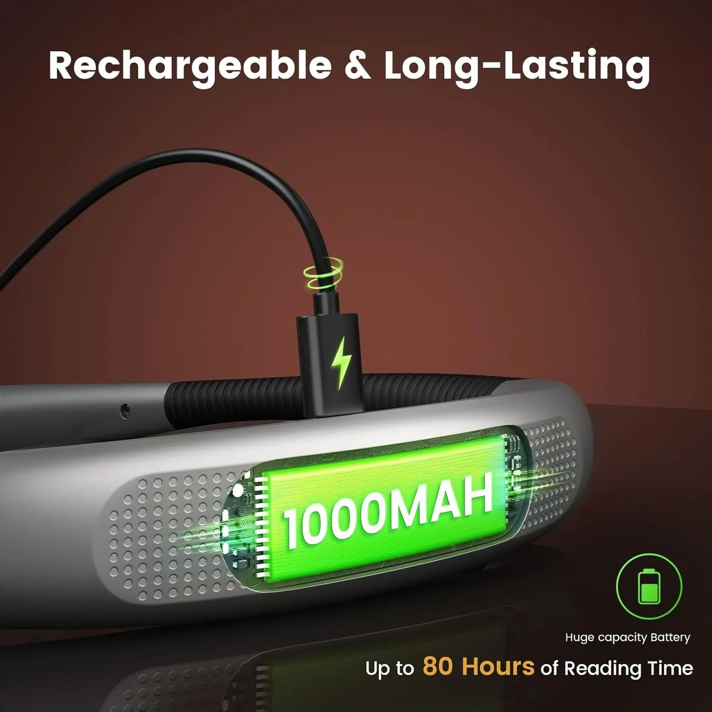 Glocusent LED Neck Reading Light