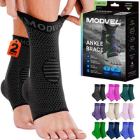Foot & Ankle Brace Socks for Sprained Ankle Compression Sleeve