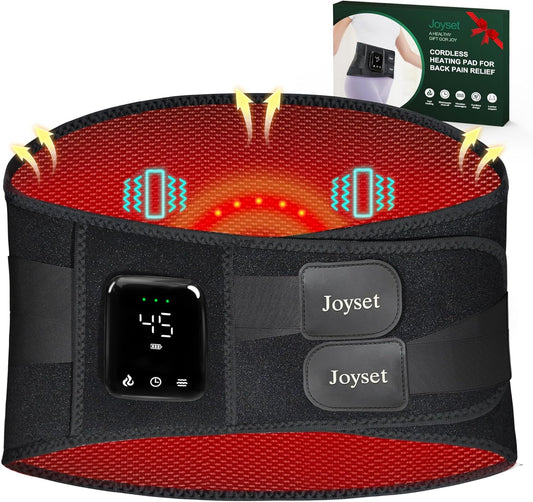 Cordless Heating Pad for Back Pain Relief