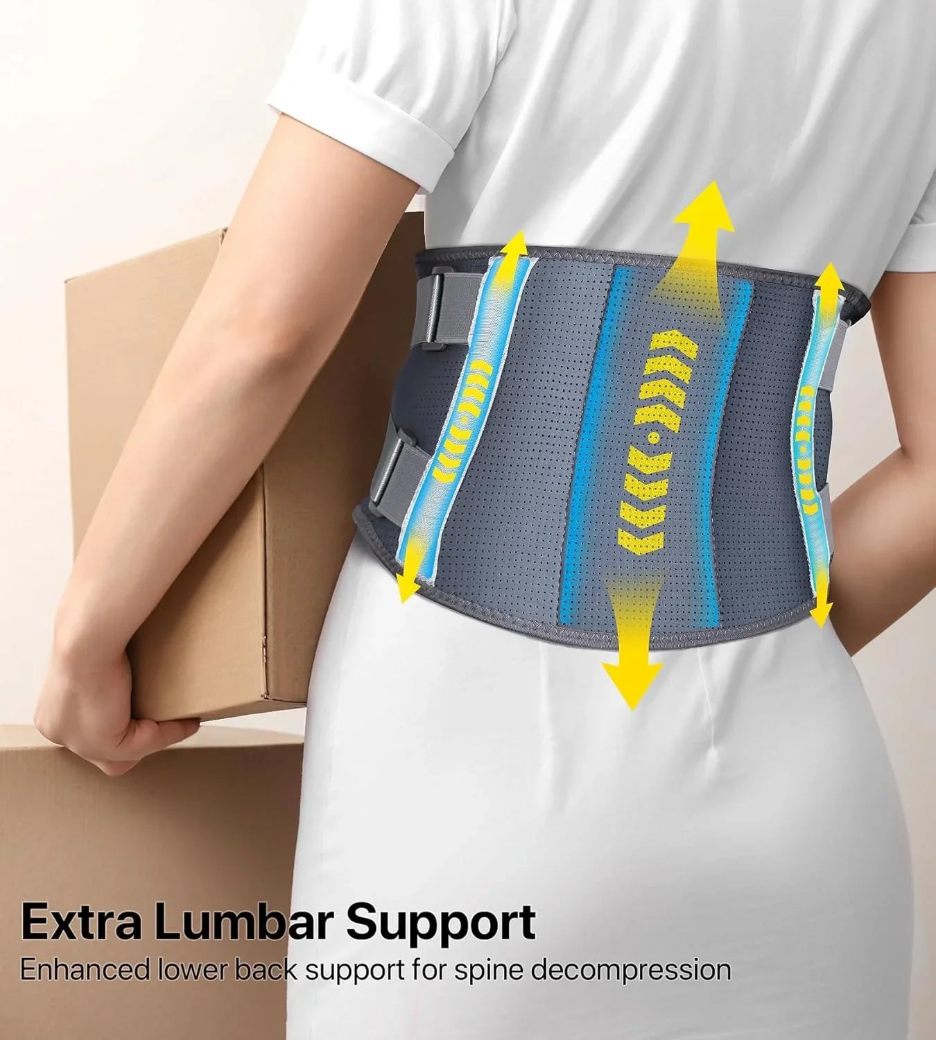 Cordless Heating Pad for Back Pain Relief