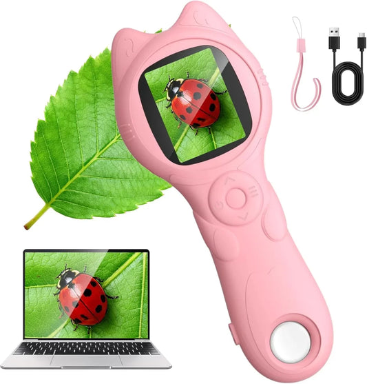 Kids Digital Microscope with LCD Screen
